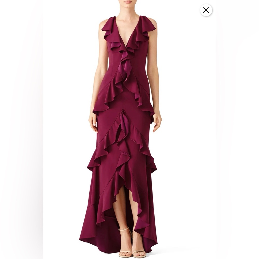 Jay Godfrey Plum June Gown 8
